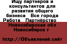 Ищу партнеров и консультантов для развития общего бизнеса - Все города Работа » Партнёрство   . Новосибирская обл.,Новосибирск г.